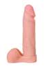 Страпон с 2 насадками и вибрацией UniStrap - 20 и 18 см 531513