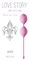 Розовые вагинальные шарики Fleur-de-lisa - фото 396020