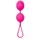 Розовые вагинальные шарики с петелькой для извлечения - фото 396168