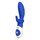 Синий вибратор для стимуляции простаты BACKDOOR RABBIT - фото 397076