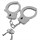 Наручники из листового металла с ключами Metal Handcuffs - фото 397148
