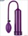 Фиолетовая вакуумная помпа Eroticon PUMP X1 с грушей - фото 398561