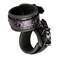 Фиолетово-чёрные наручники BLAZE HANDCUFF PURPLE - фото 399457