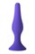 Фиолетовая анальная втулка Toyfa A-toys - 12,5 см. - фото 400390