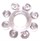 Прозрачное эрекционное кольцо Rings Bubbles 0112-30lola