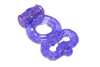 Фиолетовое эрекционное кольцо Rings Treadle с подхватом 0114-61lola