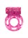 Розовое эрекционное кольцо с вибрацией Rings Axle-pin - фото 402681