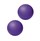 Фиолетовые вагинальные шарики без сцепки Emotions Lexy Large - фото 403205