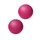 Ярко-розовые вагинальные шарики без сцепки Emotions Lexy Medium - фото 403209