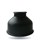 Чёрная уплотнительная насадка для помпы - размер S - фото 404545