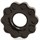 Черное эрекционное кольцо Chains - фото 405104