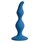Синяя анальная пробка Vesta - 12,5 см. - фото 405429
