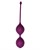 Фиолетовые вагинальные шарики Кегеля со смещенным центом тяжести Delta - фото 405439