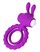 Фиолетовое эрекционное кольцо на пенис JOS  GOOD BUNNY - фото 406039