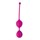 Ярко-розовые двойные вагинальные шарики Cosmo с хвостиком для извлечения - фото 407684