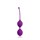 Фиолетовые двойные вагинальные шарики с хвостиком Cosmo - фото 407710