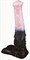 Черно-розовый фаллоимитатор  Мустанг large  - 43,5 см. - фото 408218