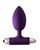 Фиолетовая анальная вибропробка New Edition Perfection - 11,1 см. - фото 409185