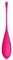 Розовый тяжелый вагинальный шарик со шнурком - фото 409205