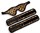 Черно-леопардовый комплект: наручники на липучке и маска без прорезей - фото 409222