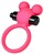 Розовое виброкольцо на пенис A-Toys - фото 412264