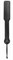 Черная гладкая шлепалка NOTABU с широкой ручкой - 32 см. - фото 412456