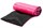 Черно-розовая атласная лента для связывания - 1,4 м. - фото 414906