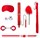 Красный игровой набор Introductory Bondage Kit №6 - фото 415062