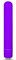 Фиолетовая вибропуля X-Basic 10 Speeds - 13 см. - фото 416184