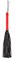 Черная многохвостая плеть-флоггер с красной ручкой - 40 см. - фото 417939