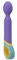 Фиолетовый вибромассажер Base Wand Vibrator - 24 см. - фото 419395