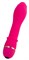 Ярко-розовый вибратор TOYFA March - 16,6 см. - фото 419608