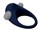 Гладкое синее эрекционное виброкольцо STIMU RING - фото 420220