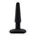 Черная анальная втулка Silicone Butt Plug 4  - 11 см. - фото 420890