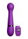 Фиолетовый вибромассажер Kegel Wand - 18,5 см. - фото 420962