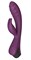 Фиолетовый вибратор-кролик Lepus с ребрышками - фото 421051