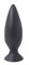 Черная анальная пробка Mojo Spades Medium Butt Plug - 10,7 см. - фото 421059