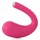 Ярко-розовый вибратор Dua G-spot   Clitoral Wearable Vibrator - 17,8 см. - фото 421929