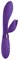 Фиолетовый вибратор-кролик #bestever Silicone Vibrator - 21,2 см. - фото 422469