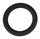 Черное эрекционное кольцо на пенис и мошонку - фото 424213