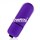 Фиолетовая вибропуля X-Basic Bullet Mini 10 speeds - 5,9 см. - фото 427716
