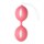 Розовые вагинальные шарики Wiggle Duo - фото 430253