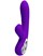 Фиолетовый вибратор Jersey с вакуумной стимуляцией - 21,8 см. - фото 430810