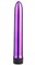 Фиолетовый классический вибратор - 18 см. - фото 431181