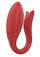 Красный вибратор для пар Pandora - фото 431511