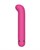 Розовый перезаряжаемый вибратор Flamie - 18,5 см. - фото 431598