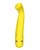 Желтый перезаряжаемый вибратор Raffi - 17,1 см. - фото 431615