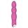 Розовый фигурный вибростимулятор с подсветкой Afterglow - 16,5 см. - фото 432669
