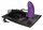 Фиолетовый вибромассажер Lay-On Vibe - фото 434111