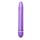 Фиолетовый тонкий классический вибратор Slimline Vibe - 17,8 см. - фото 436133